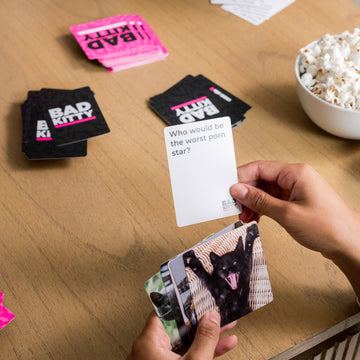 BAD KITTY Party Game - The Ultimate Meme Game with Cats - The Cats Against Humans Card Game
