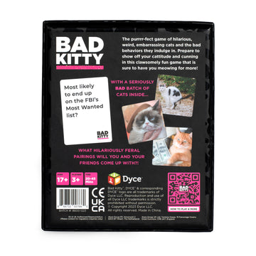 BAD KITTY Party Game - The Ultimate Meme Game with Cats - The Cats Against Humans Card Game
