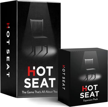 HOT SEAT Party Game + Expansion Set - The Family Card Game That's All About You