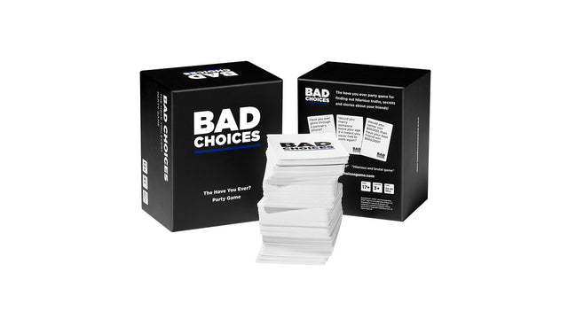 BAD CHOICES Party Game - The Have You Ever? Game - Hilarious Adult Card Game