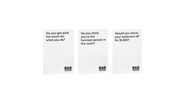 BAD CHOICES Party Game - The Have You Ever? Game - Hilarious Adult Card Game