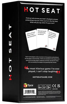 HOT SEAT Party Game - The Family Card Game That's All About You