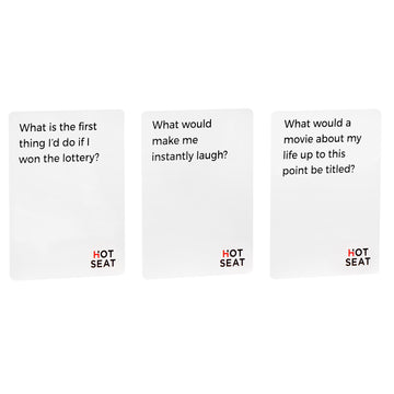 HOT SEAT Party Game - The Family Card Game That's All About You