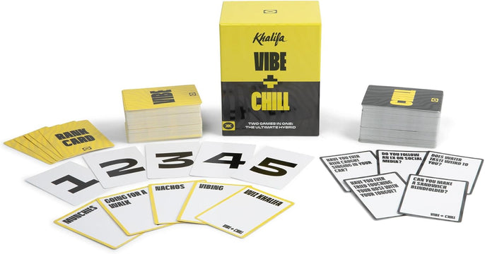Wiz Khalifa Party Game – Vibe & CHILL | Adult Party Card Game (2 Games in 1) | Chill Party Game to Live The High Life for House Parties, 420 Social Gatherings & Game Nights with Friends