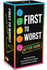 FIRST TO WORST After Dark Party Game – The Adult Card Game About How Your Friends & Family Rank Things | Funny Ranking & Guessing Board Game for Adults, Couples, Game Nights, Parties & Fun Gift Ideas