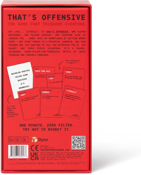 THAT'S OFFENSIVE! The Hilarious Adult Party Game that Triggers Everyone!