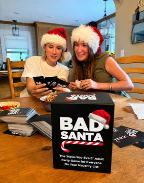 Bad Santa BAD SANTA The Have You Ever? Holiday Adult Party Game for Your Naughty List