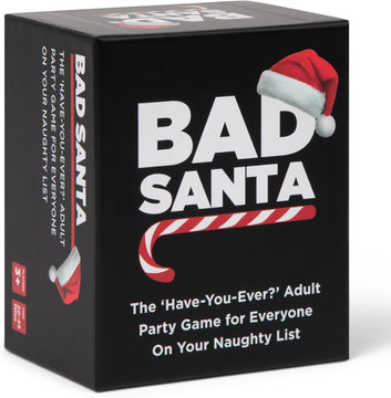 Bad Santa BAD SANTA The Have You Ever? Holiday Adult Party Game for Your Naughty List