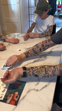 TATTOO GAME - The Hilarious Pick-a-Card & Spot It the Art Family Party Game