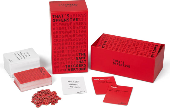 THAT'S OFFENSIVE! The Hilarious Adult Party Game that Triggers Everyone!
