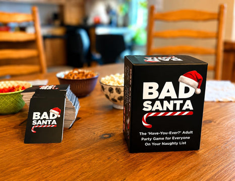 Bad Santa BAD SANTA The Have You Ever? Holiday Adult Party Game for Your Naughty List