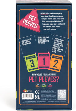 PET PEEVES - The Hilarious Adult Party Game About What Annoys You The Most