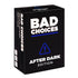BAD CHOICES - The Have You Ever? Party Game - (Warning Symbol) After Dark Edition front of box image.