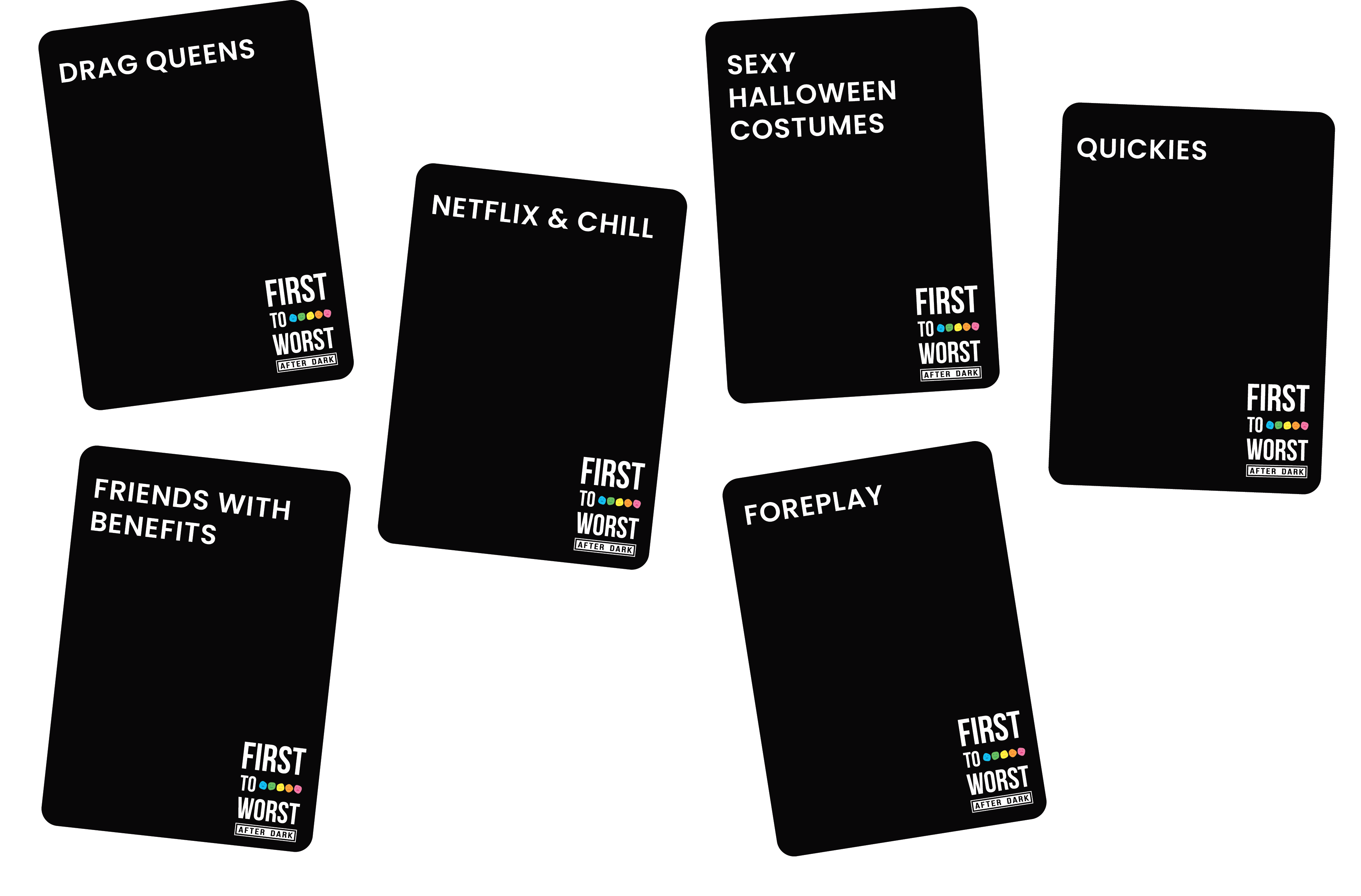FIRST TO WORST After Dark Party Game – The Adult Card Game About How Your Friends & Family Rank Things | Funny Ranking & Guessing Board Game for Adults, Couples, Game Nights, Parties & Fun Gift Ideas