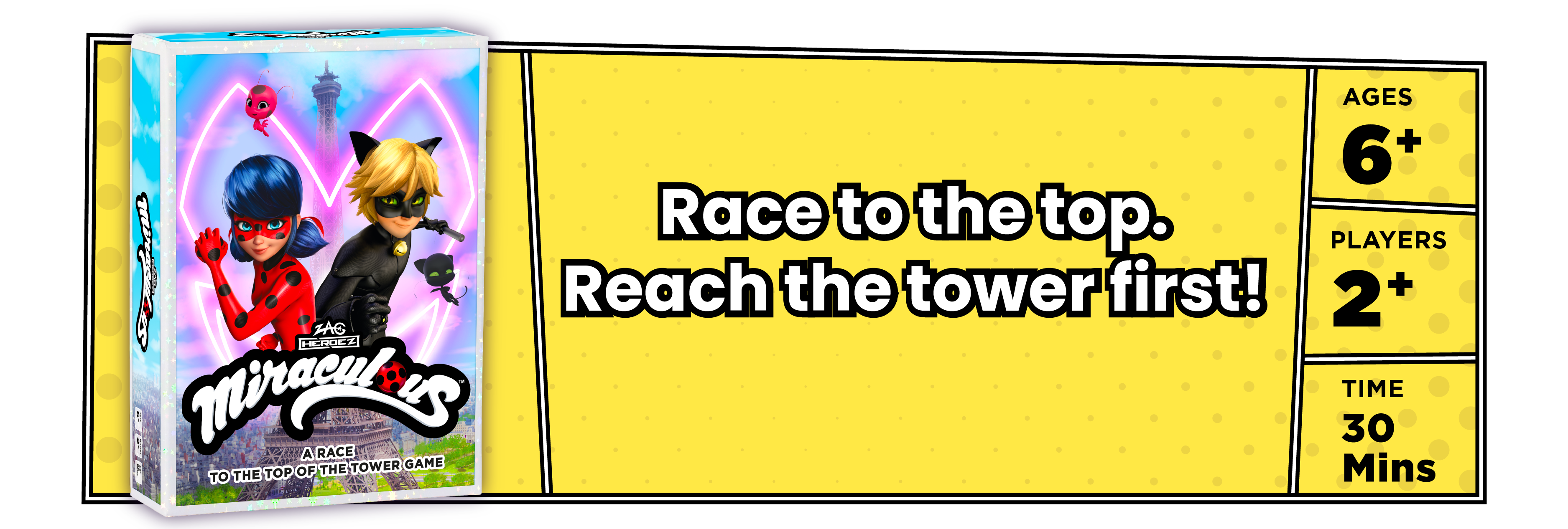 Miraculous - A Race to the Top of the Tower Game